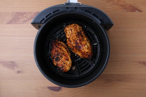Paprika Chicken Breasts - Step #3 Fry the chicken