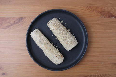 Sheet Pan Crispy Cod Sandwiches - Step #2 Prepare the cod