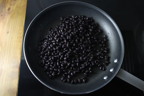 Spicy Pollo a la Brasa - Step #3 Sauté the black beans