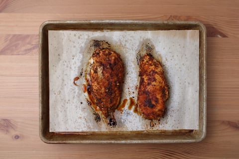 Spicy Pollo a la Brasa - Step #1 Roast the chicken
