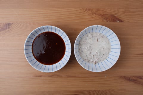 Camp Goodfood x Lesson 4: Crispy Chicken Tenders - Step #5 Make the dipping sauces