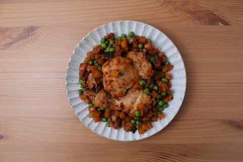 Chicken & Squash Cacciatore - Step #5 Plate your dish