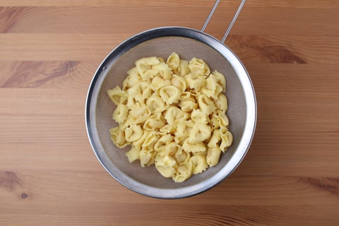 Quick Cheese Tortellini in Creamy Tomato Sauce - Step #1 Boil the pasta