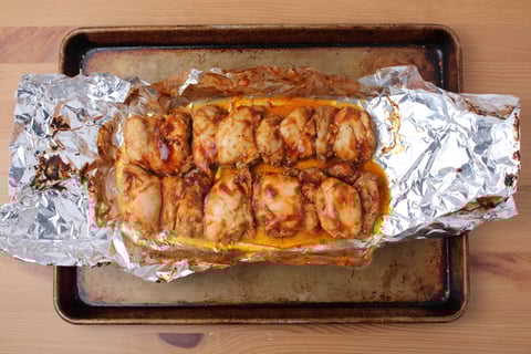 Juicy Chicken Carnitas Tacos - Step #1 Rôtir le poulet