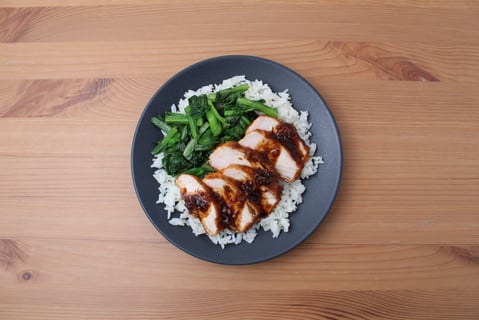 General Tao Chicken Breasts - Step #5 Dresser les plats
