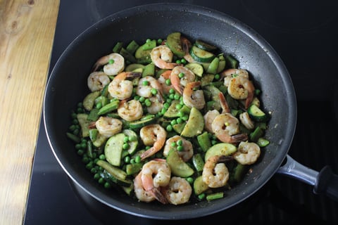 Speedy Shrimp & Veggie Sauté - Step #5 Finir la sauté