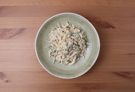 10-Minute Shrimp Tacos - Step #4 Faire la salade de chou