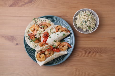 10-Minute Shrimp Tacos - Step #5 Dresser les plats