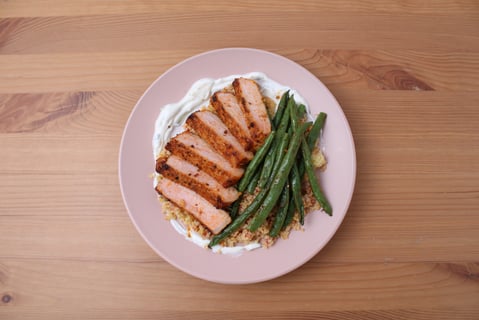 Greek-Spiced Pork Chops - Step #5 Dresser les plats