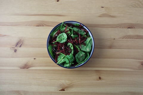 Keto: Seared Chicken & Sun-Dried Tomato Pan Sauce - Step #2 Make the salad