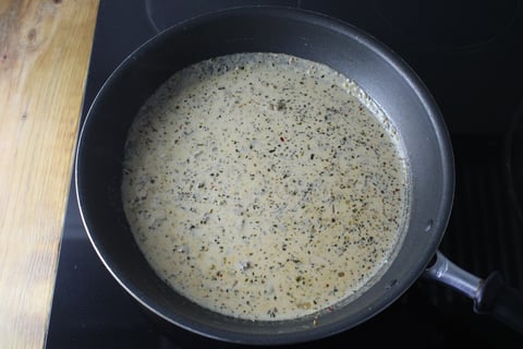 Fresh Cheese Tortellini in Caramelized Onion Sauce - Step #2 Make the sauce