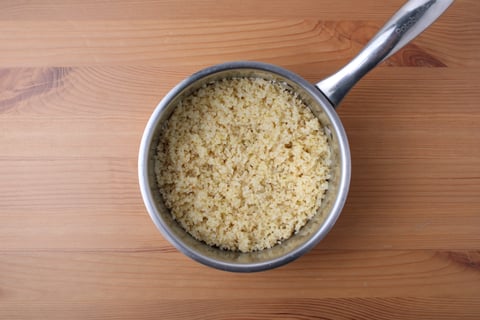Seared Chicken & Grains Salad - Step #4 Cuire le boulgour