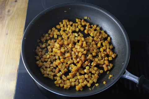 Cheesy Squash Taquitos - Step #1 Commencer la garniture