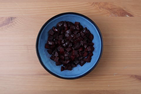 Middle Eastern Beef & Veggie Mezze - Step #2 Warm the beets
