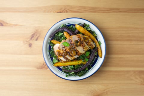 Orange-Basil Chicken Breasts - Step #6 Plate your dish