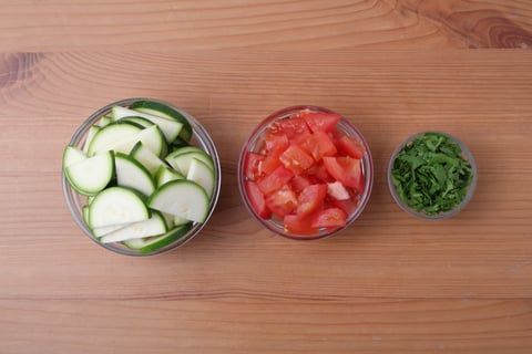 Paleo: Brazilian-Style Shrimp Moqueca - Step #1 Mise en place