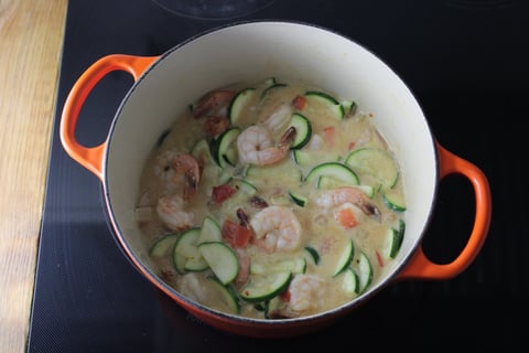 Paleo: Brazilian-Style Shrimp Moqueca - Step #2 Faire la moqueca