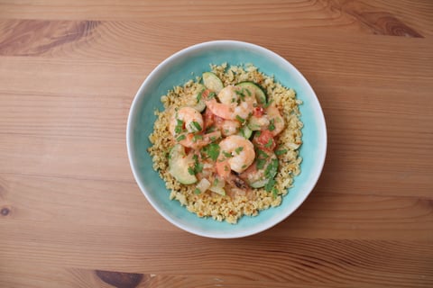 Paleo: Brazilian-Style Shrimp Moqueca - Step #4 Dresser les plats