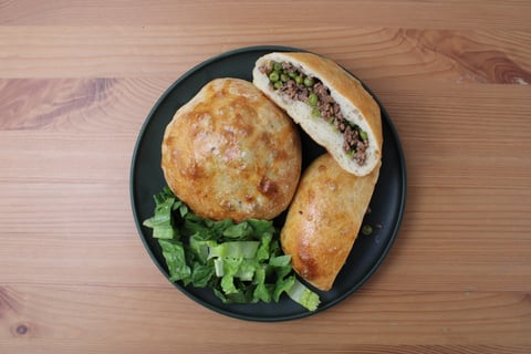 Sausage Meat Tourtière Hand Pies - Step #5 Plate your dish