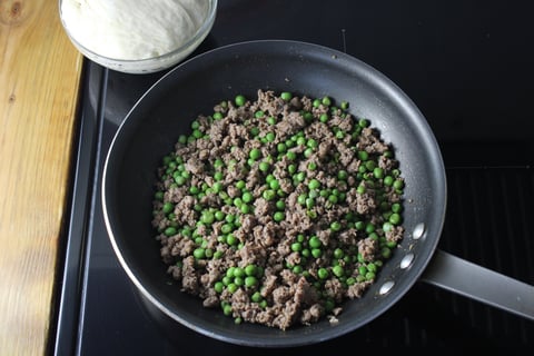 Sausage Meat Tourtière Hand Pies - Step #1 Make the filling