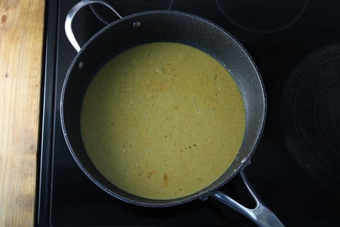 Seared Tuna in Thai-Style Curry Sauce - Step #3 Make the curry sauce