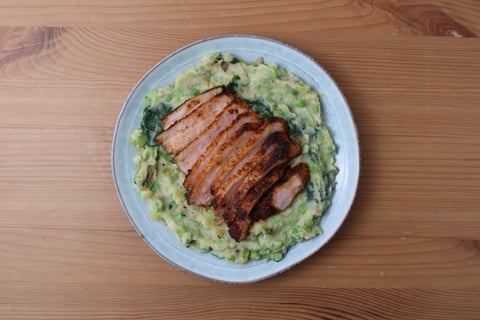 Whiskey Butter Pork Chops - Step #5 Plate your dish
