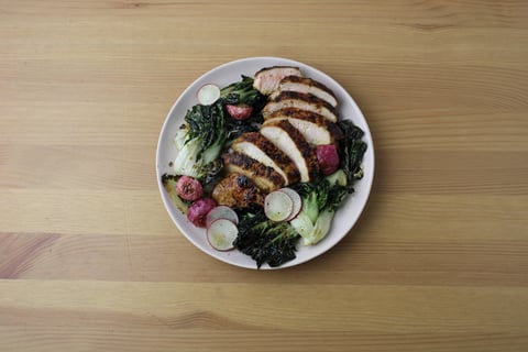 Seared Lemongrass Chicken - Step #5 Finish & serve