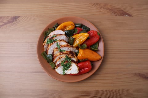 Sheet Pan Peruvian Pollo a la Brasa - Step #5 Plate your dish