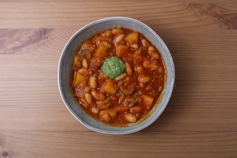 Rustic Vegetarian Cassoulet - Step #4 Dresser les plats