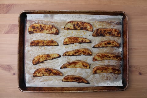 Nick’s Pick | Smoky Chicken with Alabama-Style BBQ Sauce - Step #1 Rôtir les pommes de terre