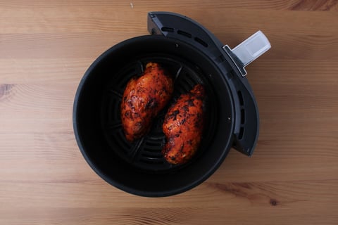 Tandoori Chicken Breasts - Step #3 Fry the chicken