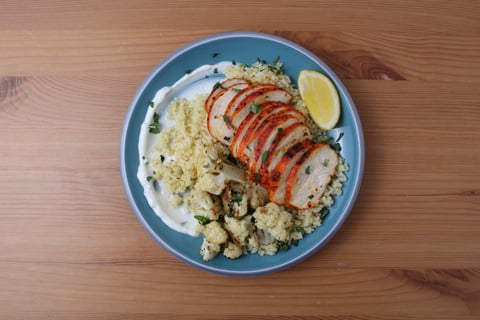 Tandoori Chicken Breasts - Step #4 Plate your dish