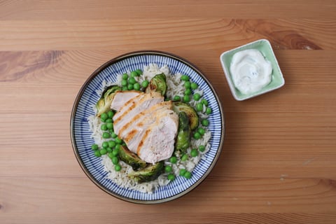 Lemon, Garlic & Oregano Chicken - Step #5 Plate your dish