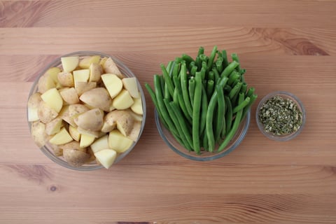 Chicken & Veggie Traybake - Step #1 Mise en place