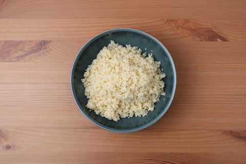 Goodfood x L'Abattoir: Bone-In Pork Chop Piccata - Step #2 Cook the couscous