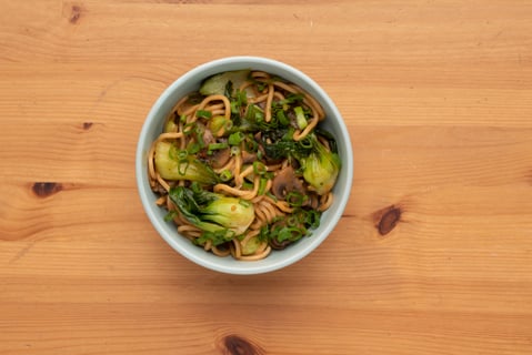 Peanutty Dan Dan Noodles - Step #6 Plate your dish