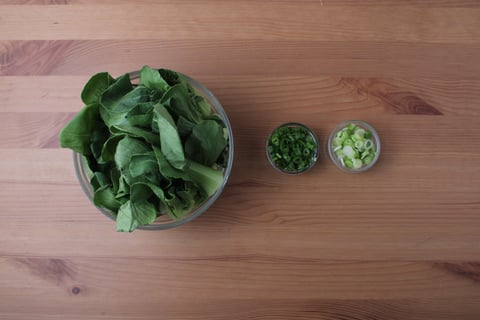 Peanutty Dan Dan Noodles - Step #2 Mise en place