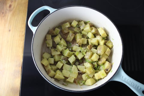 Loaded 'Baked Potato' Soup - Step #3 Commencer la soupe