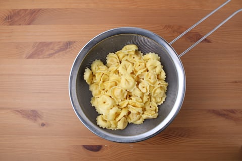 Spicy Tortellini Puttanesca - Step #1 Boil the pasta