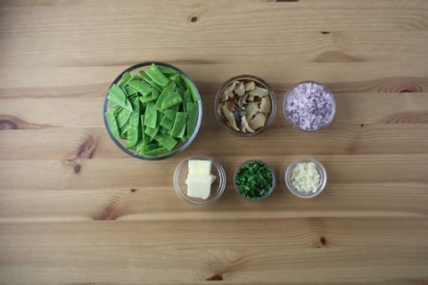 Seared Filets Mignons with Porcini Butter - Step #2 Mise en place
