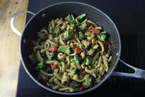 Fresh Gemelli Al Limone - Step #4 Mélanger les pâtes
