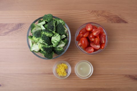 Fresh Gemelli Al Limone - Step #1 Mise en place