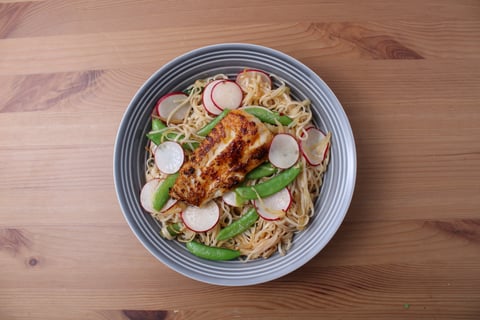 Vietnamese-Style Cod - Step #5 Dresser les plats