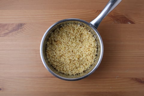 BBQ Impossible™ Beef Biftekia - Step #1 Cook the bulgur