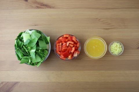 Orange & Carrot Butter Shrimp - Step #2 Mise en place