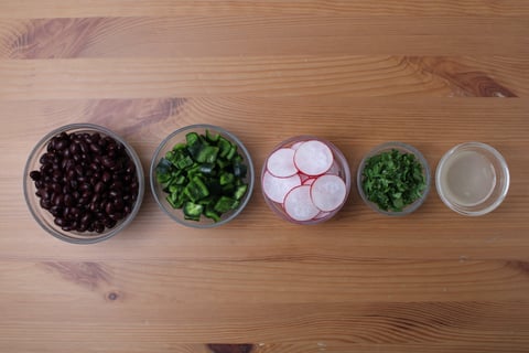 Tropical Buddha Bowls - Step #2 Mise en place