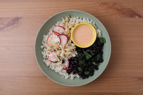 Tropical Buddha Bowls - Step #5 Plate your dish