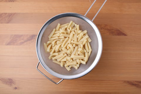 Creamy Cauliflower & Leafy Greens Gemelli - Step #2 Boil the pasta