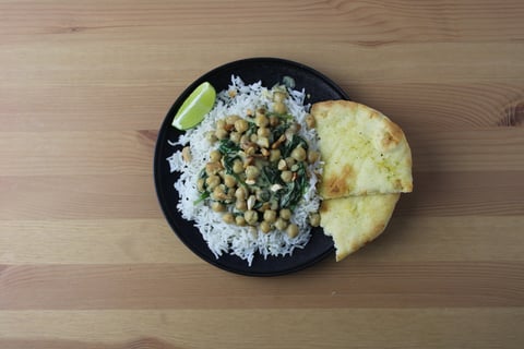 Chickpea Curry - Step #6 Finish & serve