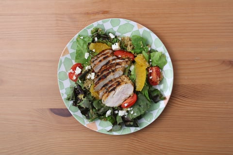 BBQ Chicken Breasts - Step #5 Dresser les plats